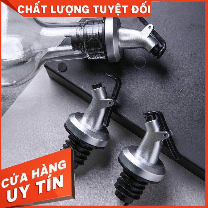 Nút đậy chai, nắp chai có vòi rót dùng cho chai dầu ăn, nước chấm, gia vị