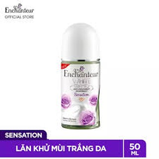 Lăn Khử Mùi Trắng Da Enchanteur Sensation 50ml