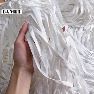Dây giày thể thao, dây giày sneaker dây lụa màu trắng ( 1 Đôi)