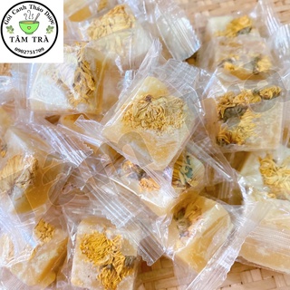 Trà viên hoa cúc đường phèn mật ong