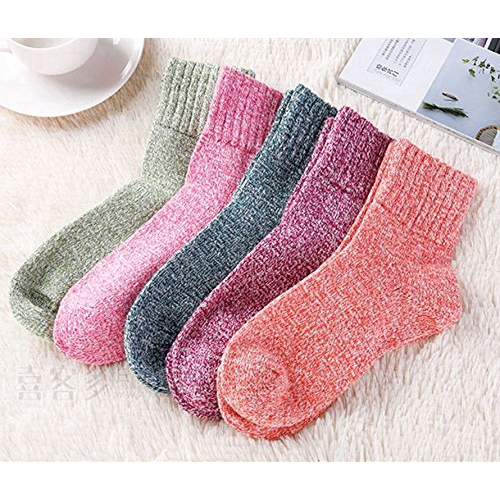 Vớ len giữ ấm kiểu dáng retro thời trang cao cấp cho nữ