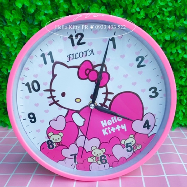 Đồng hồ treo tường Hello Kitty