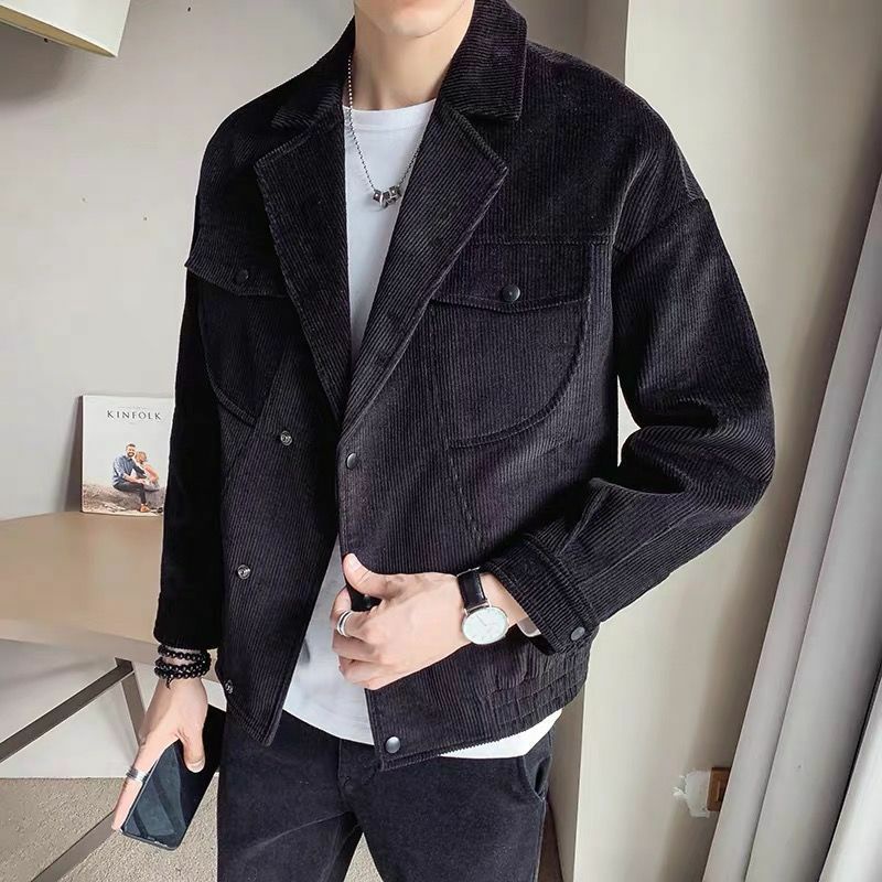 Áo Khoác Dạ Nhung Nam Tính