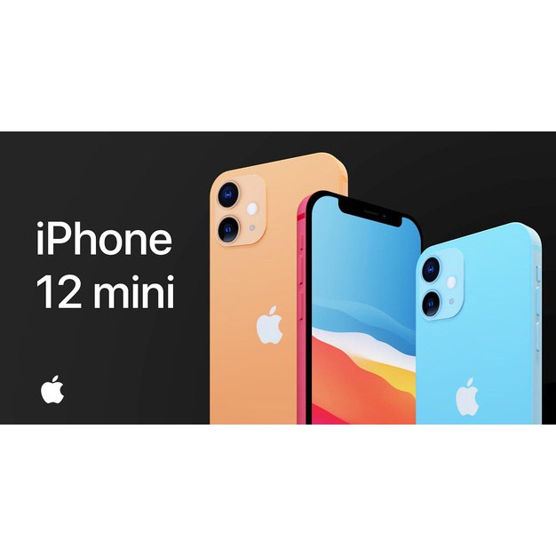 Combo Điện thoại Apple iPhone 12 MINI bản 128GB - Hàng new 100% chưa kích hoạt + Ốp lưng silicon chống va đập