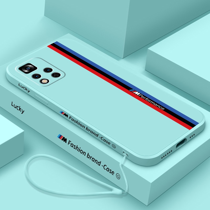 Ốp Redmi Note 11/Note11S/ Note 11 Pro 5G điện thoại silicon có dây cầm cho