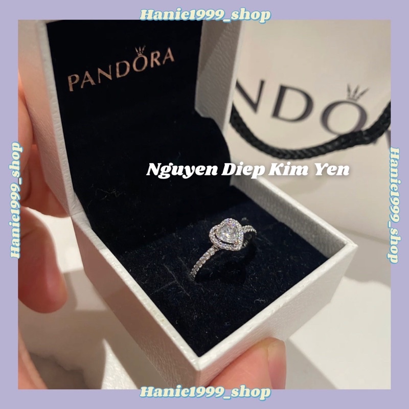 Nhẫn Trái Tim Pa.n.dora - Elevated Heart Ring 🤍  - Inbox Shop Tư vấn size nhẫn