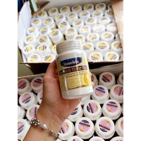 ( HÀNG XỊN ) Kem SIÊU Kích Trắng Vaseline x10 hũ 250gr | BigBuy360 - bigbuy360.vn