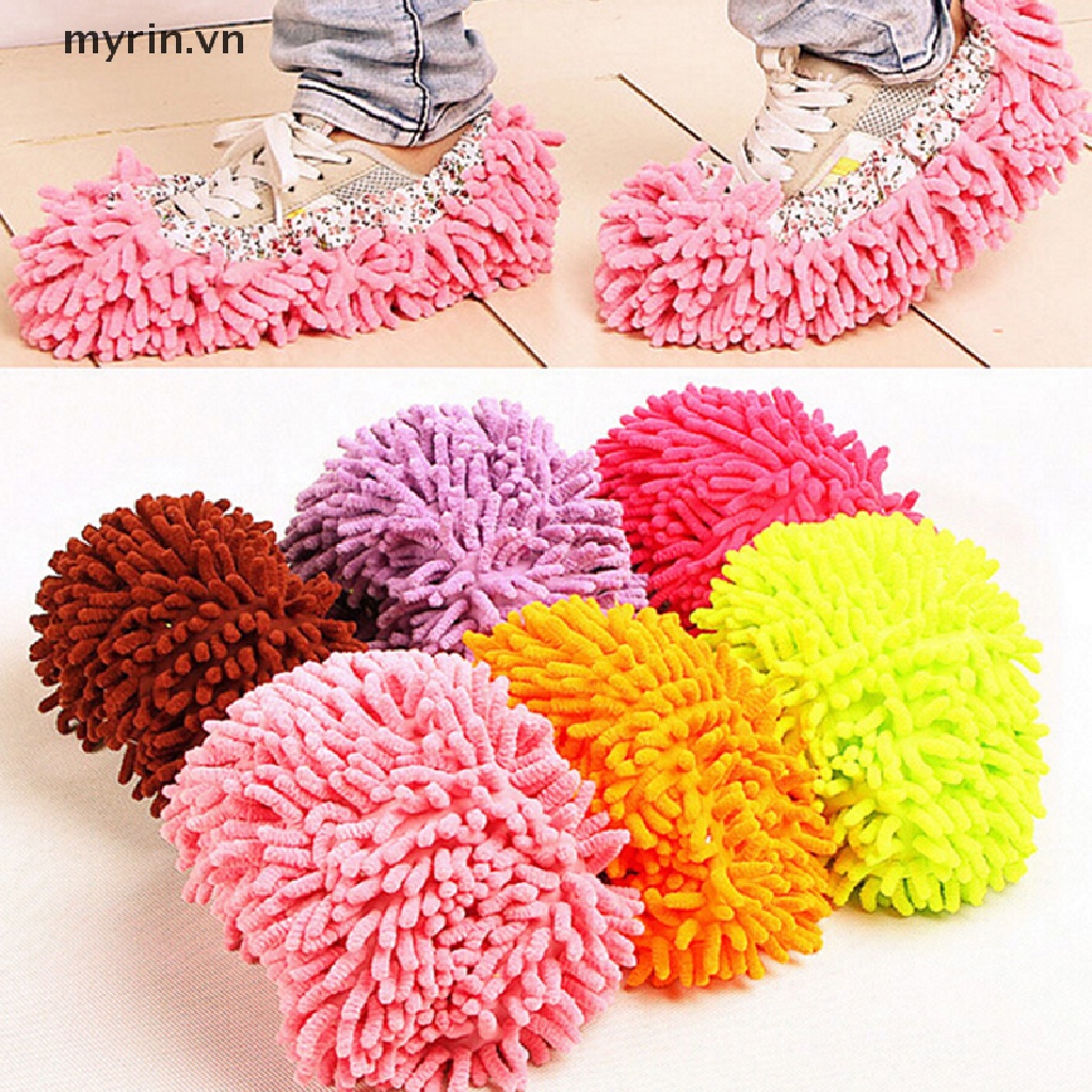 Myrin Mới 1 Cái Dép Lau Sàn Nhà Che Phủ Sàn Nhà Sạch Sẽ Không Cần Khoan Lỗ