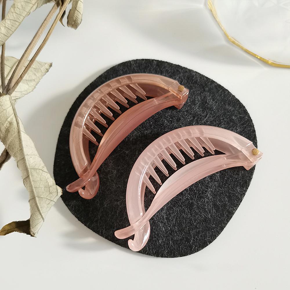 LILYES Giá Đỡ Buộc Tóc Đuôi Ngựa Trong Suốt