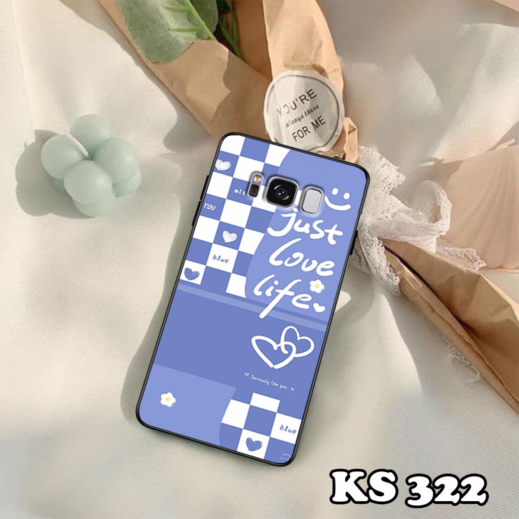 Ốp lưng Samsung S8 - S8 Plus - S9 - S9 Plus - Ốp Samsung in hình họa tiết caro - Chất liệu TPU