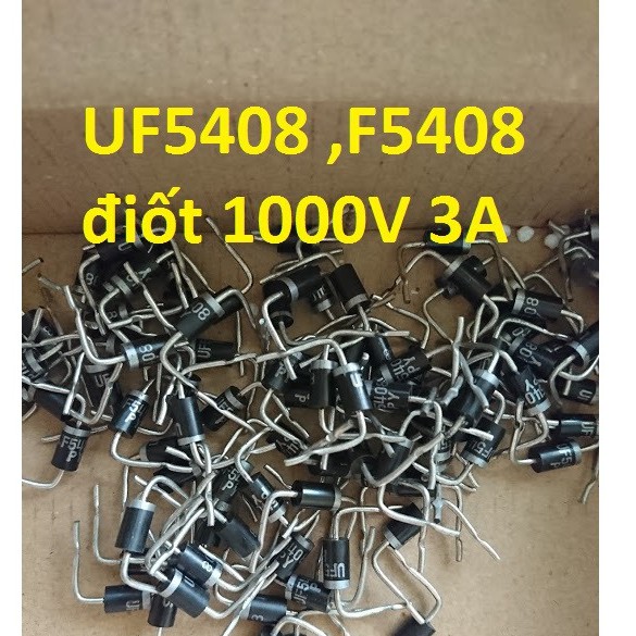 UF5408  điốt 3A 1000V hàng chất lượng zin,F5408,5408 diode