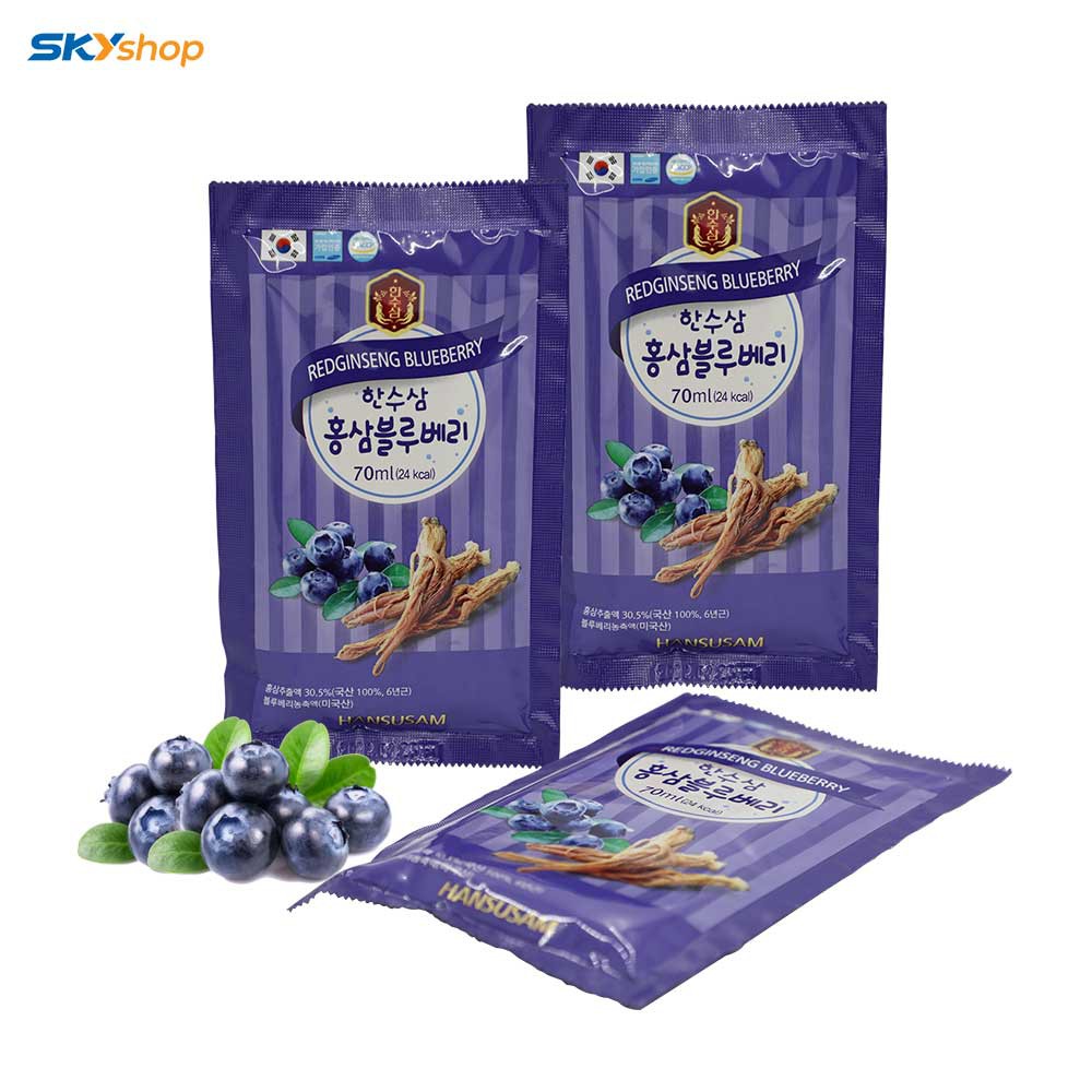 Nước Sâm Việt Quất Hansusam Hàn Quốc BlueBerry