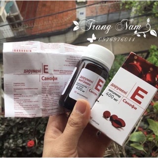 Vitamin e đỏ nga 400mg lọ 30 viên