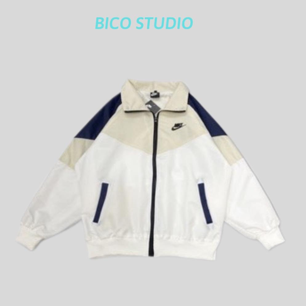 Áo Khoác Dù, Áo Khoác Nike Logo Vintage Nam Nữ Chất Cao Cấp - BICO Studio Đẹp