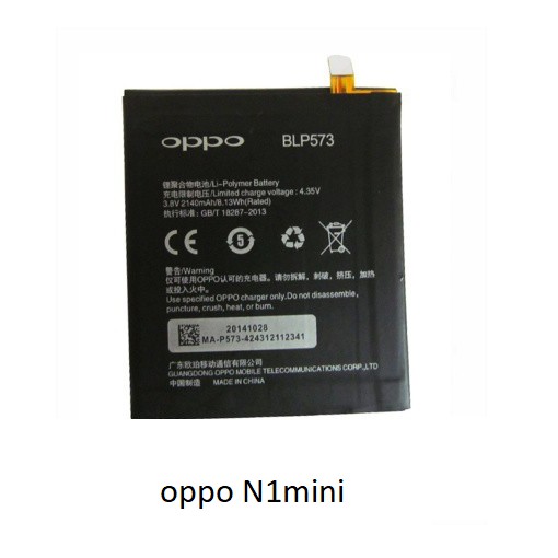 Pin Oppo N1 mini / N5117 / Find 7 Mini / R6007 / U705t Ulike 2 /  P573