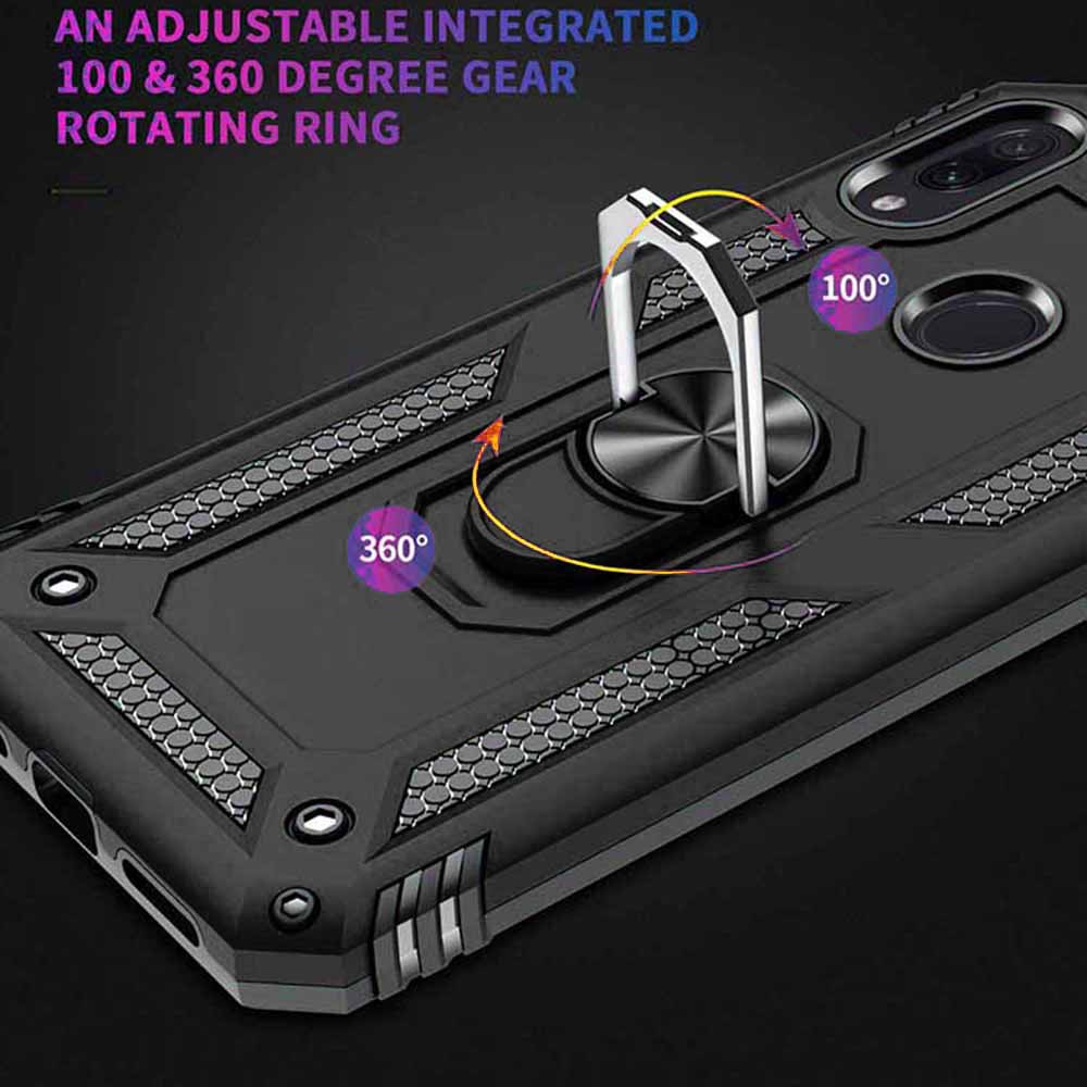 FREESHIP 50k_Ốp lưng Xiaomi Redmi Note 7, Ốp chống sốc 2 lớp kèm nhẫn iring làm giá đỡ cho Redmi Note 7 Pro