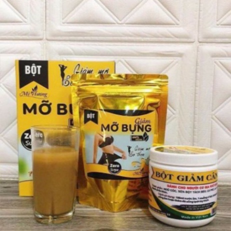 Bột Giảm Mỡ Bụng Mị Hương chính hãng, Giảm Cân Mị Hương