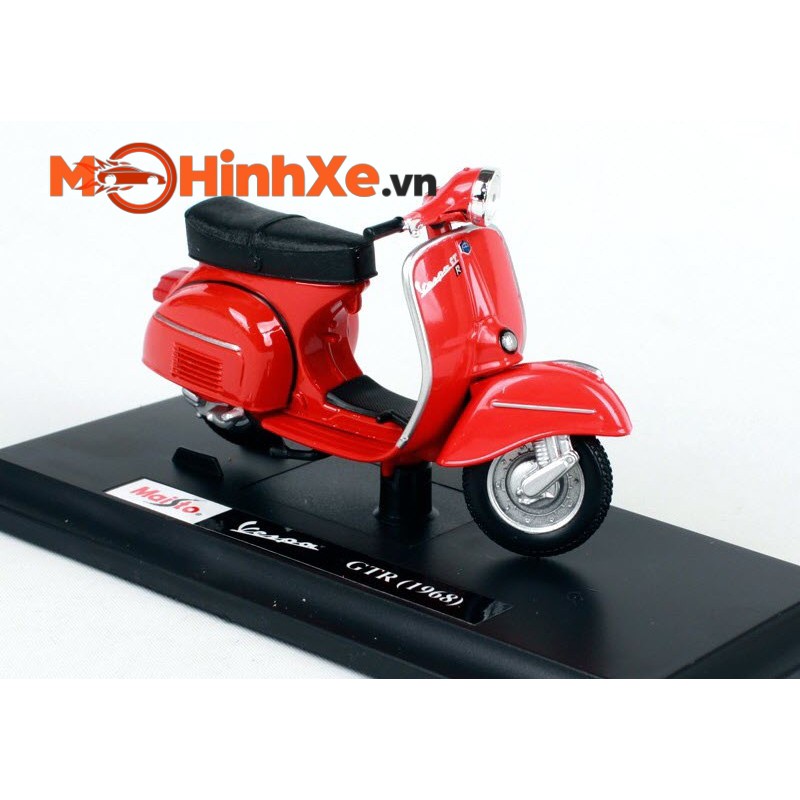 MÔ HÌNH XE VESPA GTR 1968 1:18 MAISTO