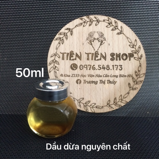 50ml dầu dừa 100% nguyên chất