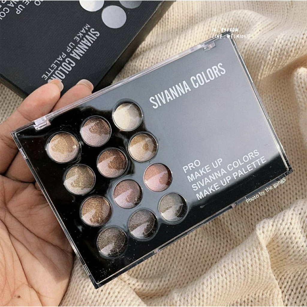 Bộ trang điểm Sivanna Colors Make Up Palette DK-212