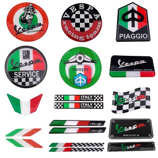 * * * Biajo vespa Spring Sprint 150 Nhãn dán xe hơi LX125 Nhãn dán phản quang xe máy Xe tay ga Decal