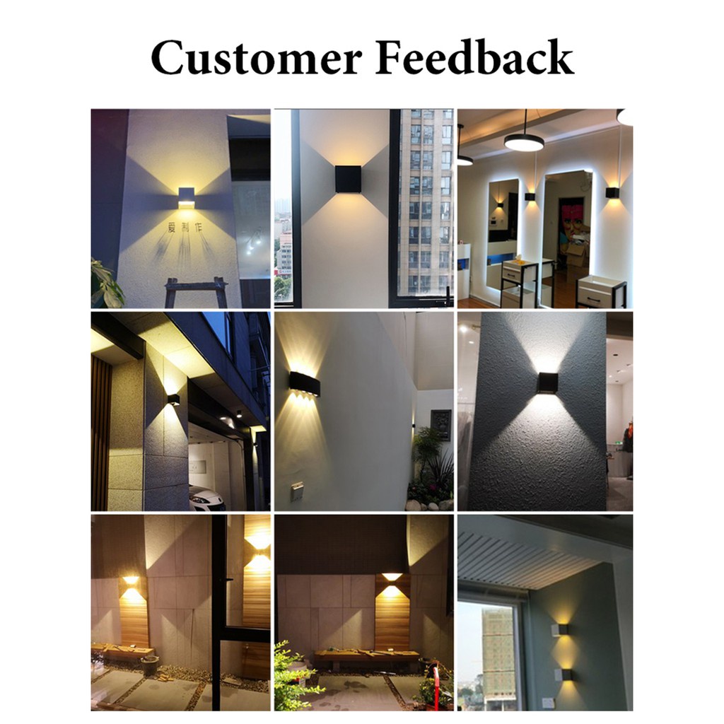 Đèn led Gắn Tường 4w 6w 8w Phong Cách Bắc Âu Hiện Đại