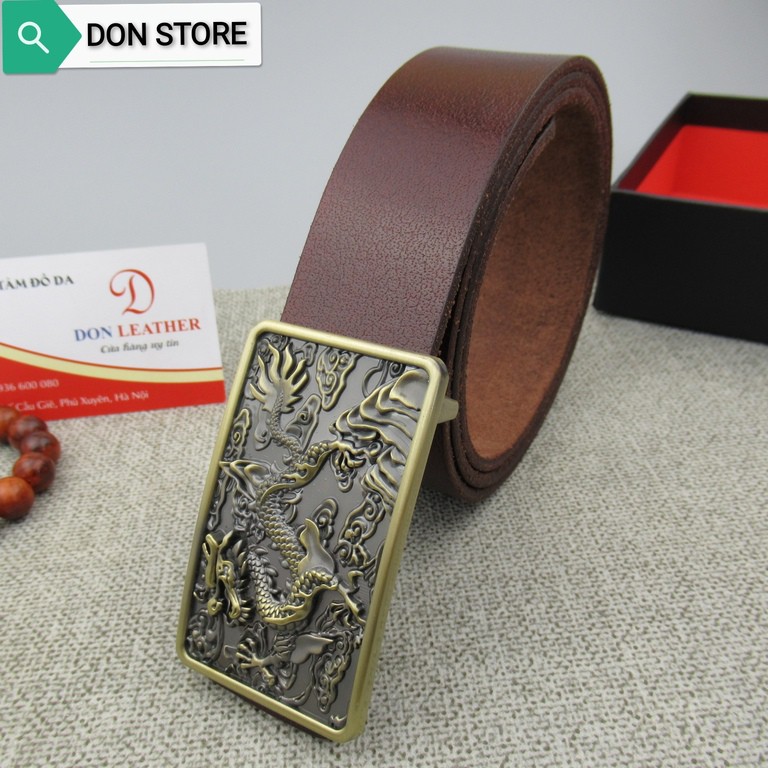 [HOT] Thắt Lưng Nam Phong Cách RỒNG Hàng Chất Lượng Cao - Dây Da Thật Nguyên Miếng 1 Lớp Cao Cấp ( BH 12 Tháng)