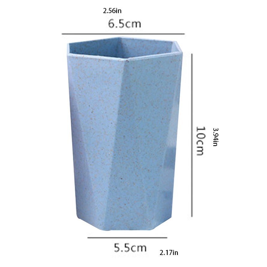 Cốc Đựng Bàn Chải Đánh Răng Bằng Chất Liệu Lúa Mạch Sáng Tạo