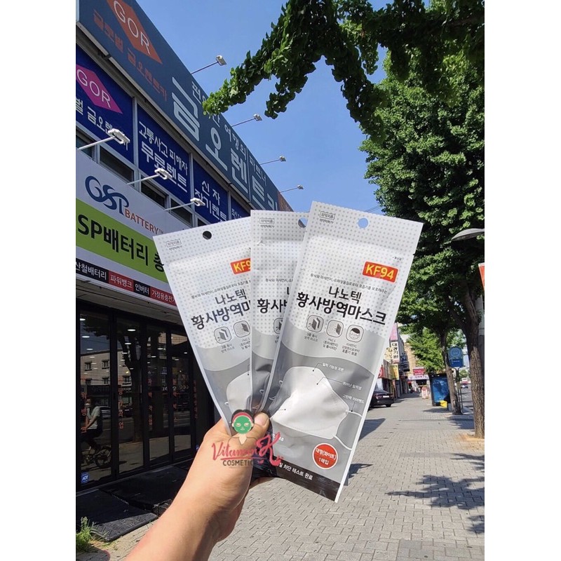 [ẢNH THẬT TẠI HÀN] KHẨU TRANG KF94 LỌC BỤI MỊN HÀN QUỐC HANMAUM KOREA & NANOTECH KOREA | BigBuy360 - bigbuy360.vn