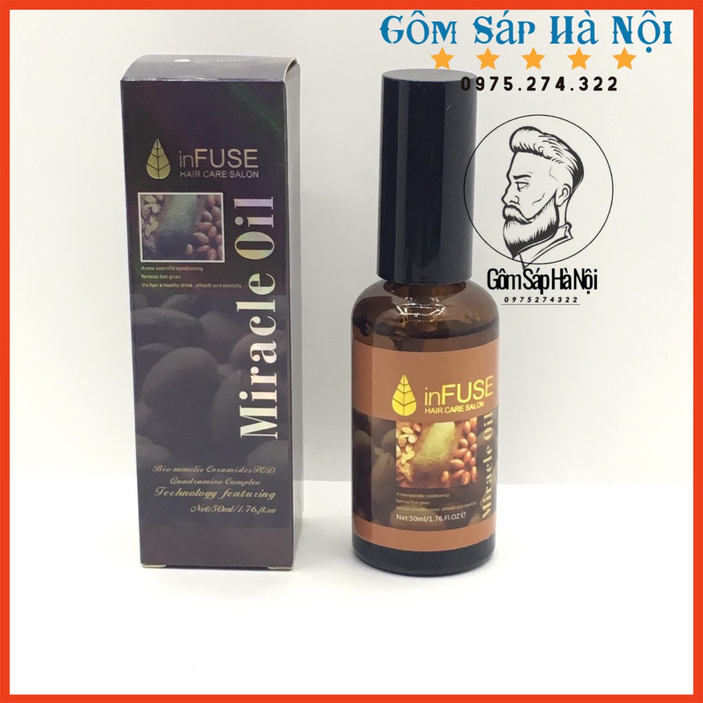 Tình Dầu Dưỡng Tóc Cafe MIRACLE OIL 50ml