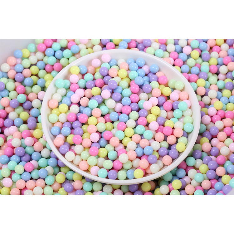 Túi 10g hạt nhựa làm phụ kiện trang sức/điện thoại DIY