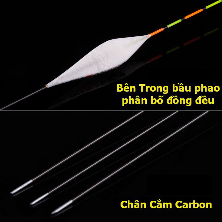 Phao Câu Đài NANO Trắng Sứ Cao Cấp Siêu Nhạy Đại Lý Đồ Câu Cá Chuyên Câu Cá Tốc Độ _ Đồ Câu Cá