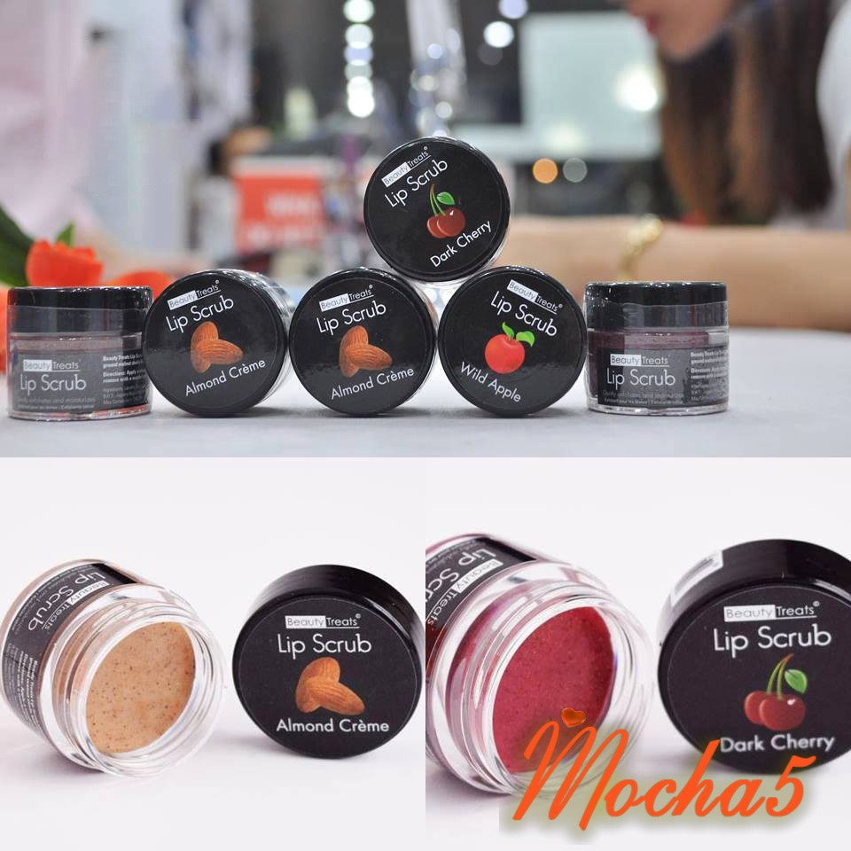 Sỉ TDC tẩy da chết môi BEAUTY TREATS LIP SCRUB MỸ giúp môi căng mọng 10g