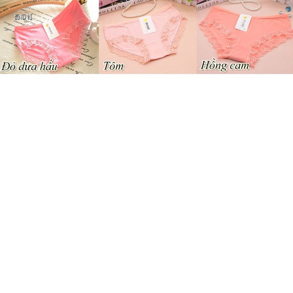CHUYÊN SỈ _ Quần Lót Nữ Cotton Ren Viền | BigBuy360 - bigbuy360.vn