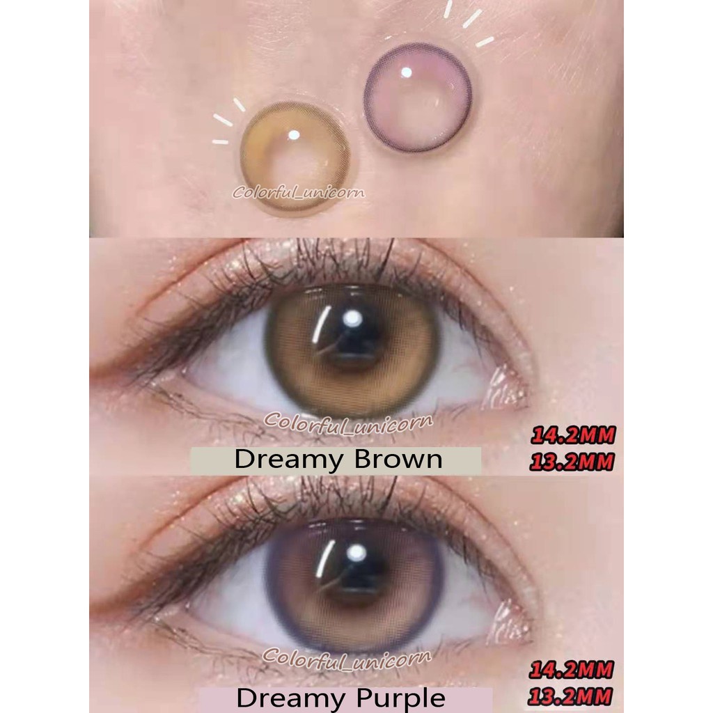 Kính Áp Tròng Colorhunter Dùng Một Năm 14.0mm 0 - 8.00 Độ 1 cặp