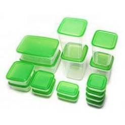SET 17 HỘP ĐỰNG THỨC ĂN BỎ TỦ LẠNH CÓ NẮP ĐẬY KÍN AN TOÀN