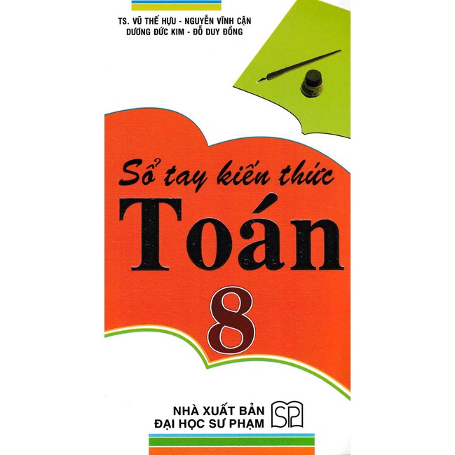 Sách – Sổ tay kiến thức toán 8 – Vũ Thế Hựu