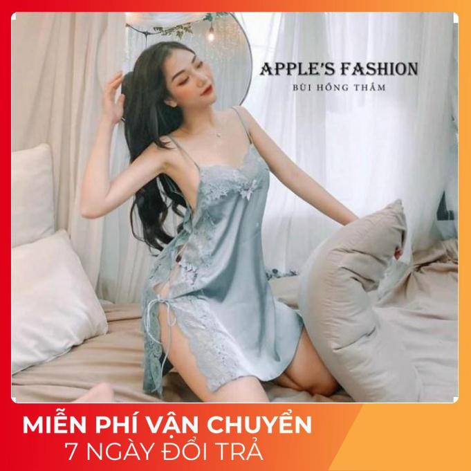 Váy Ngủ Nữ, Đầm Ngủ Sexy Quảng Châu Vải Satin <60kg Xịn Sò | BigBuy360 - bigbuy360.vn
