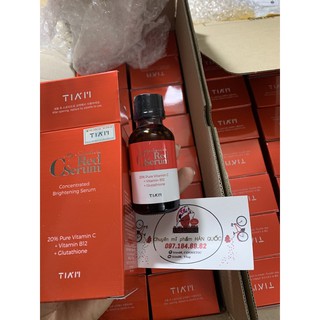 Tinh Chất Phục Hồi Dưỡng Trắng Da TIAM My Signature Red C Serum 30ml