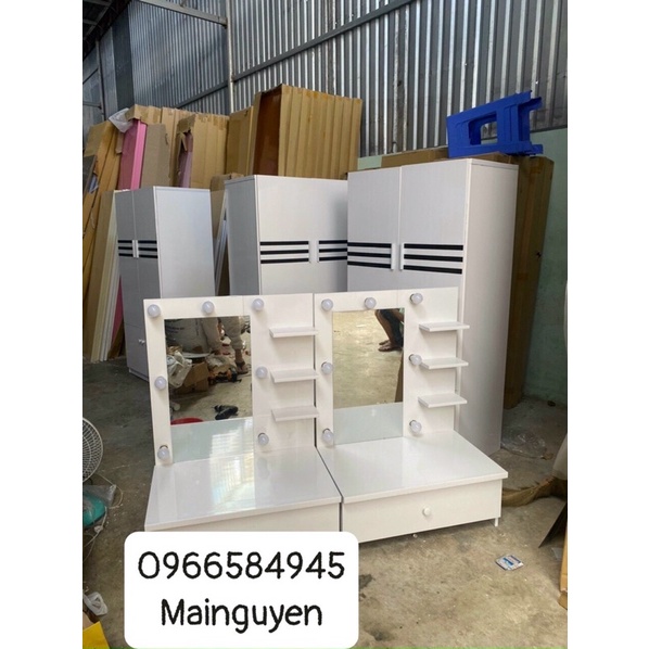 Bàn trang điểm nhựa đài loan cao 95 ngang 70 freeship hcm 15km
