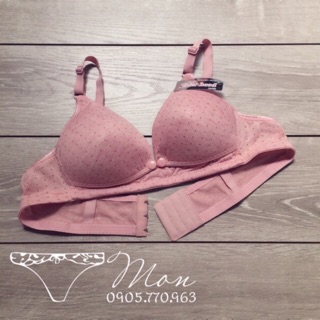 Áo lót bầu cho con bú, áo ngực cho bé bú, dây ngực cho bé bú cài trước