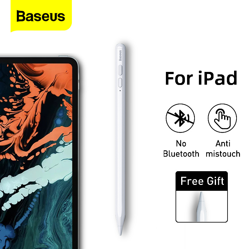 Bút cảm ứng Baseus dành cho máy tính bảng Apple IPad Pro 11 12.9 2020 Air Mini 5 chống viết lệch