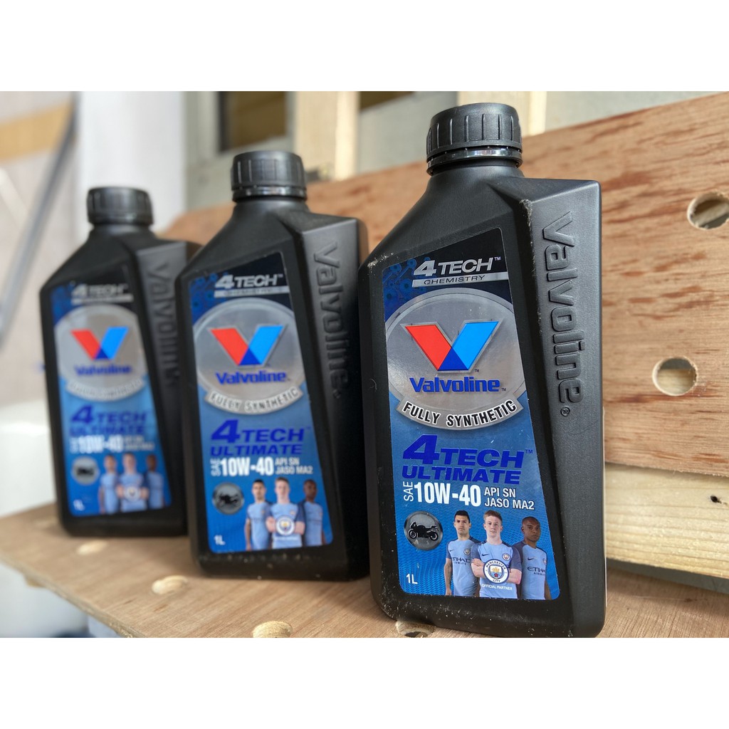 Dầu nhớt xe côn tay Valvoline 4Tech Ultimate 10 w40