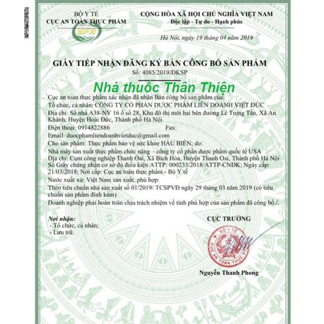 Hàu Biển TW1 - Hỗ trợ tăng cường sinh lực cho nam giới (Hộp 30 viên)