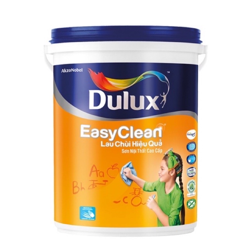 Dulux Easly Clean - Sơn nước Lau Chùi Hiệu Quả tông Vàng (Lon 1 lít)