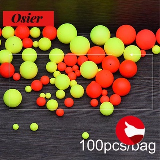 Osier 100 Miếng Hot Chất Lượng Cao Đêm Mỗi Cổ Máy Khoan Thu Nhập Thông Tin Cáp Chặn Chặn Bọt Phao Câu Cá / Nhiều Màu
