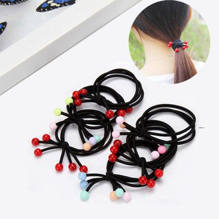 Dây Buộc Tóc Nữ Hạt Lựu Nhiều Màu Dễ Thương (Màu Giao Ngẫu Nhiên)