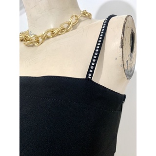 ĐẦM ĐEN DÂY ĐÍNH ĐÁ THANH LÝ size S-M