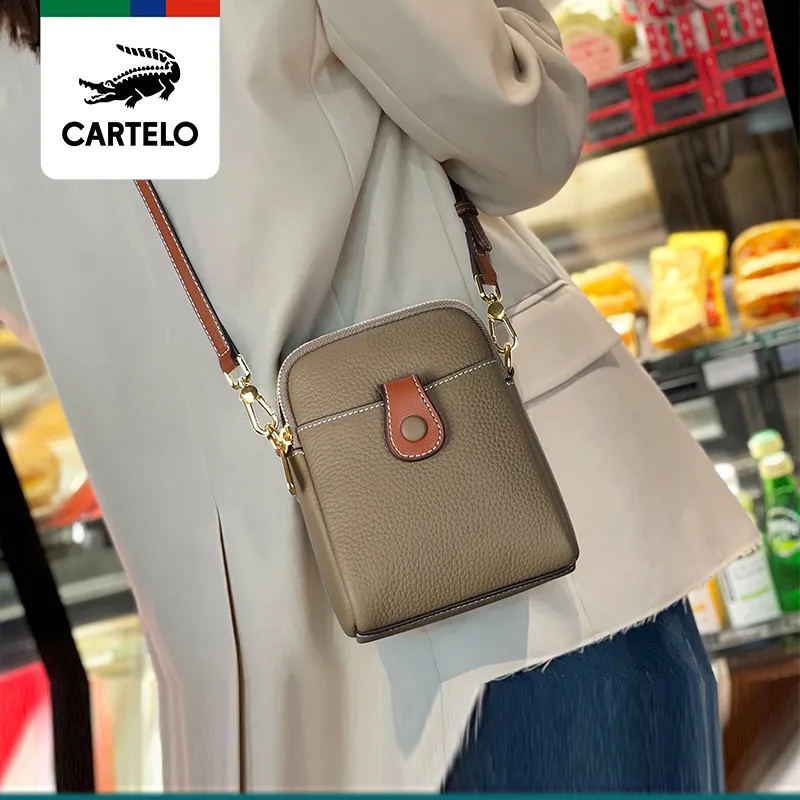 Túi Da Đeo Chéo Đựng Điện Thoại Thời Trang Cho Nữ 750