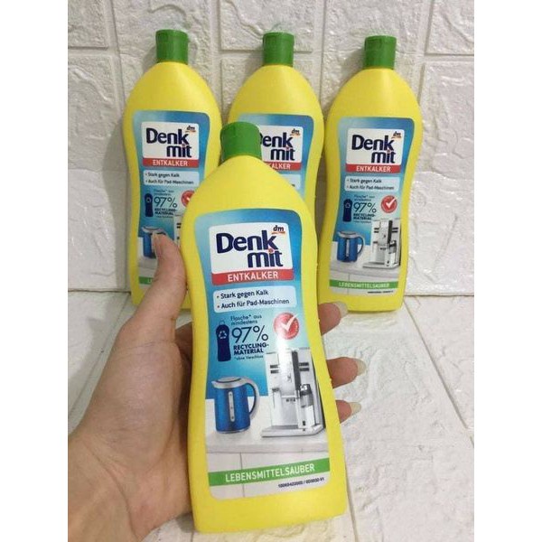 Dung Dịch Tẩy Cặn Nước Denkmit Entkalker 250ml NHẬP ĐỨC